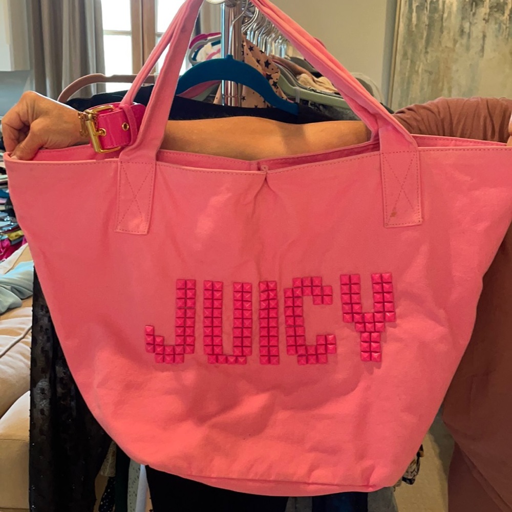 Juicy couture tote bag. Pink.